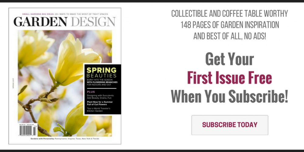 Garden Design Magazine | Subscribe